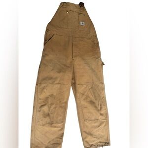 Carhartt men  Tan Overalls